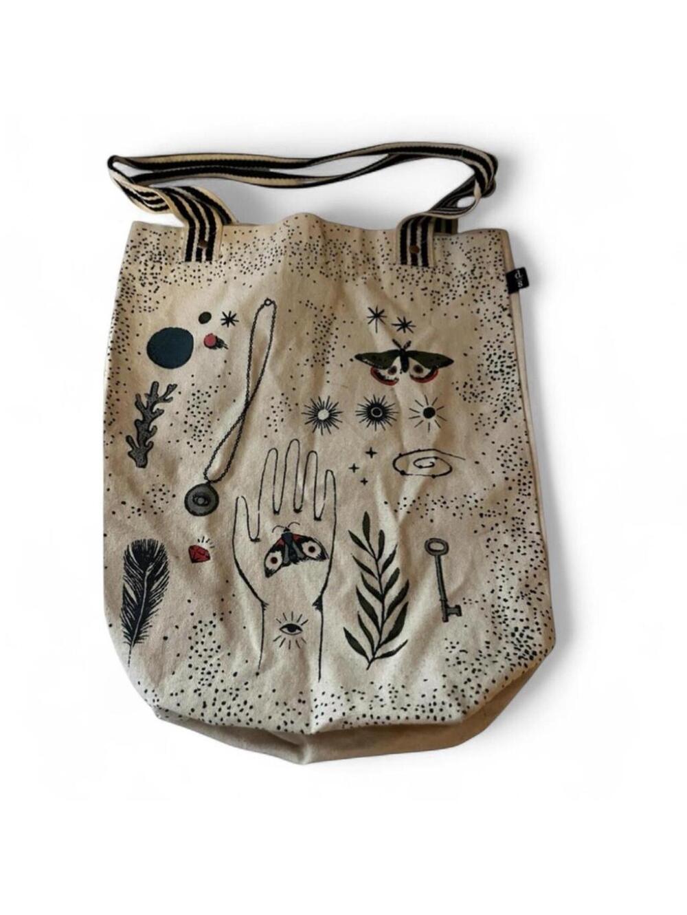 Baggu Ballet Icons Whimsigoth Mystical Horizontal Zip Duck Bag